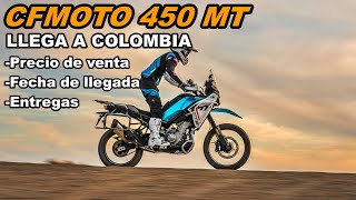 CFMOTO 45O MT LLEGARÁ A COLOMBIA TODA LA INFORMACIÓN [upl. by Intruoc]