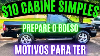 As Vantagens Exclusivas da S10 Cabine Simples [upl. by Dagnah]