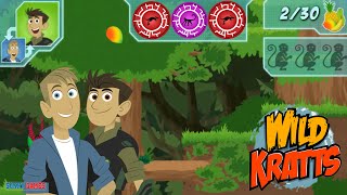 NOOB vs PRO ❤ Wild Kratts Monkey Mayhem  Level Editor 3 [upl. by Nilkcaj]