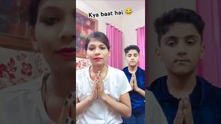 Mai taiyar hu☺🤭😜trending comedy funny rishu0559 youtubeshorts [upl. by Teddie]