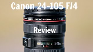 Canon 24105 f4L Review Canons Best WeddingEvent Lens [upl. by Arreic]