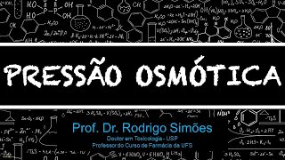 PRESSÃO OSMÓTICA [upl. by Weisbart87]