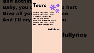 Tears lyrics by Tyla englishsongs lyrics [upl. by Ayortal]