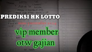 PREDIKSI HK LOTTO MINGGU 3 NOVEMBER 2024  BOCORAN TOGEL HK LOTTO  RUMUS HK LOTTO MALAM INI [upl. by Eednas]