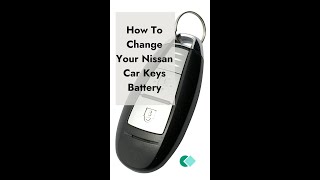 Nissan Note Car Key Battery Change  Nissan Key Fob Battery Replacement Guide  Kenya Nissan Owners [upl. by Ahsinel407]