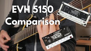 EVH 5150 COMPARISON  15 watt LBX vs 50 watt [upl. by Parhe]