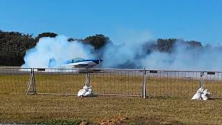 Flight low to the ground at the Durban Virginia Airshow in South Africa [upl. by Jillana]