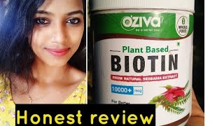 Oziva plant based Biotin  Honest review  Malayalam  Nisha benny [upl. by Erna726]