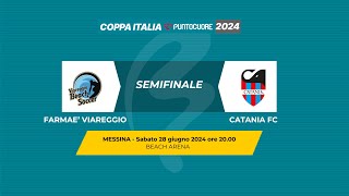 Beach Soccer 2024 Coppa Italia  FARMAE VIAREGGIO  CATANIA FC [upl. by Neibaf577]