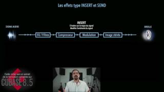 Tuto extrait Cubase 85  PART 28  Différence entre les effets d’INSERT et SEND [upl. by Devaney52]