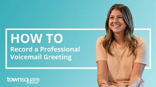 How to Record a Professional Voicemail Greeting [upl. by Montanez]