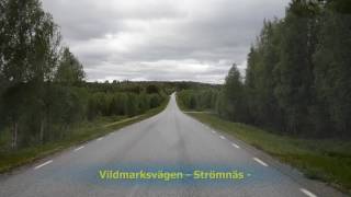 Vildmarksvägen Vilhelmina  Saxnäs Lappland 2015 [upl. by Killy]