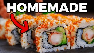 BEST Tempura Shrimp Sushi Roll [upl. by Tocci]