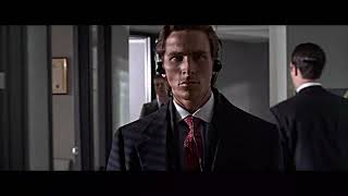 Patrick Bateman Walking Scene But Its Awkwardly Silent 4k 60fps [upl. by Nerro51]