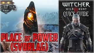 Witcher 3 How to Reach the Place of Power POI behind Haunted House in Skellige near Svorlag [upl. by Frida129]