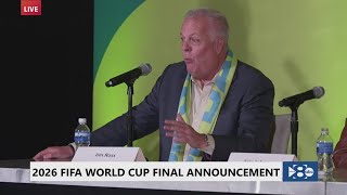 Arlington Mayor Jim Ross asked about public transportation amp not getting 2026 World Cup Final match [upl. by Nipha]