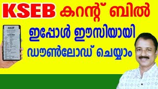 kseb bill download malayalam  how to download kseb bill online  kseb online bill payment receipt [upl. by Ardussi]