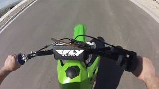 KDX250 Pt16  First Ride [upl. by Naesed]