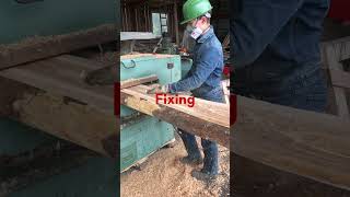 Making a Coffee Table  Part 04 ☕️📏  woodworking carpentry logging chainsaw coffeetable [upl. by Christiano]