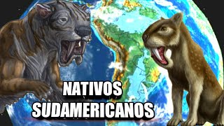 😳 ESPLÉNDIDO Aislamiento Linajes de MAMIFEROS NATIVOS de Sudamérica 🐱🌿🌻 [upl. by Eisen]