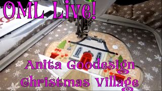 Anita Goodesign Christmasville Machine Embroidery DesignsApplique [upl. by Salchunas]