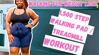 Walking For Weight Loss  Walk amp Talk With Me  Using Deer Run Walking Pad [upl. by Drewett]