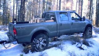 Hauling wood with 73 powerstroke [upl. by Redd12]