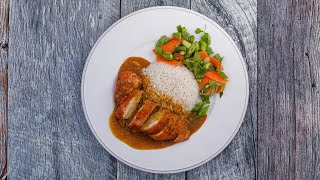 Authentic chicken KATSU curry recipe  Japanese CURRY from scratch EASY  Foodgeek Cooking [upl. by Aicenra49]