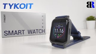 Tykoit IW1 Lite Smart Watch Unboxing  Set Up [upl. by Emirak]