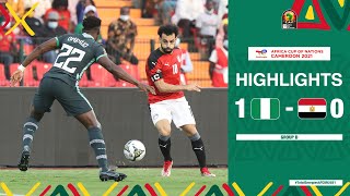 Nigeria 🆚 Egypt Highlights  TotalEnergiesAFCON2021  Group D [upl. by Skell]