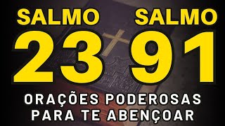 O SENHOR É O MEU PASTOR E NADA ME FALTARÁ SALMO 23 SALMO 91  CONTRA TODO TRABALHO E ENCOSTO [upl. by Jacinto]