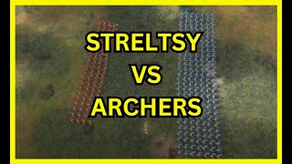 AOE4 Who Wins l 200 Archers vs 89 Streltsy [upl. by Stulin1]