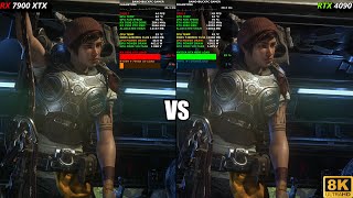 RX 7900 XTX VS RTX 4090 8K Benchmarks [upl. by Yttocs]