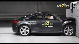 Audi TT Crash Test Euro NCAP [upl. by Anderea]