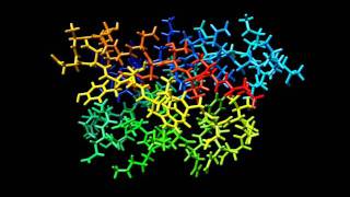 Realistic GB3 protein dynamics obtained from NMR [upl. by Zoilla3]