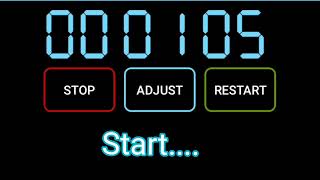 1Min 05Sceond Timer 1105 sec countdown105 Seconds to Style  Stopwatch Challenge [upl. by Aenert]