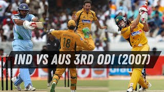 India Vs Australia 3rd Odi 2007  Yuvrajs Fabulous Ton Cant Stop Aussies Brilliance In Hyderabad [upl. by Mullins738]