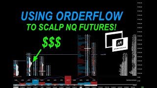 How to use the Orderflow and Footprint for Successful NQ Scalping [upl. by Lebaron]