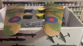 Border Models 132 Lancaster Build  part 3 [upl. by Wichman]