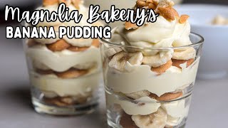 MAGNOLIA BAKERYS BANANA PUDDING  How To Make The Best Banana Pudding [upl. by Cindy559]