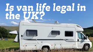 Is van life legal in the UK [upl. by Aerdnahs]