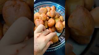 Gulgule Recipe  Sponge amp Soft Gulgule recipe food cooking sweet foodie [upl. by Leima894]