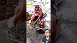 🇲🇽 Increíble técnica de joven mexicano shorts [upl. by Mehitable]