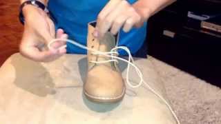 Tutorial como atar cordones en barra horizontalmente [upl. by Aeet839]