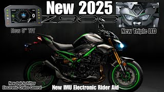 Pinaka Bagong Model 2025 Kawasaki Z900  Hi TECH na Quickshifter at CruiseControl Voice command [upl. by Arola]