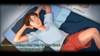 Summertime Saga 2200 New Tech Update Scenes And All Part 1 [upl. by Audly]