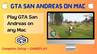 GTA San Andreas on Mac  GTA on Mac  Crossover Mac Games  Crossover Steam Mac  Grand Theft Auto [upl. by Aicia]