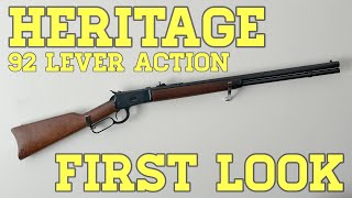 Heritage 92 Lever Action First Look [upl. by Motteo598]