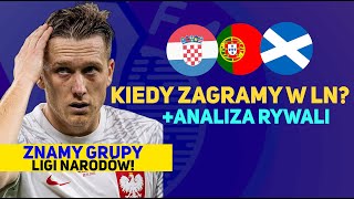 LIGA NARODÓW WRACA KIEDY MECZE Z KIM ZAGRAMY LOSOWANIE LIGI NARODÓW UEFA [upl. by Inahpets666]