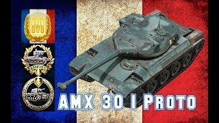 AMX 30 1er prot World of tank Blitz Aced gameplay 7Kills  Kolobanov [upl. by Ijneb]